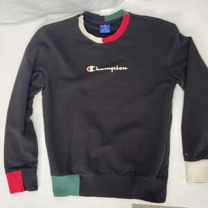 Y2K Champion Multicolored Crewneck Sweatshirt
